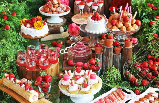 strawberry buffet