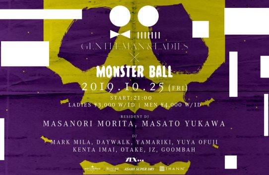 GENTLEMAN＆LADIES x Tokyo Monster Ball