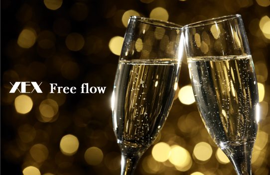 XEX champagne free flow