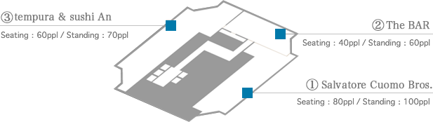 XEX ATAGO GREEN HILLS Floor map