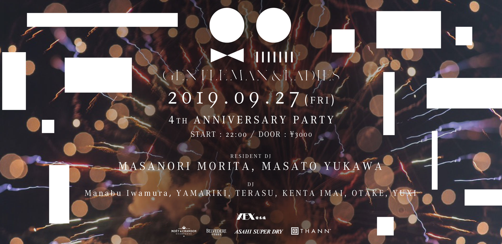 GENTLEMAN & LADIES – 4th Anniversary Party !