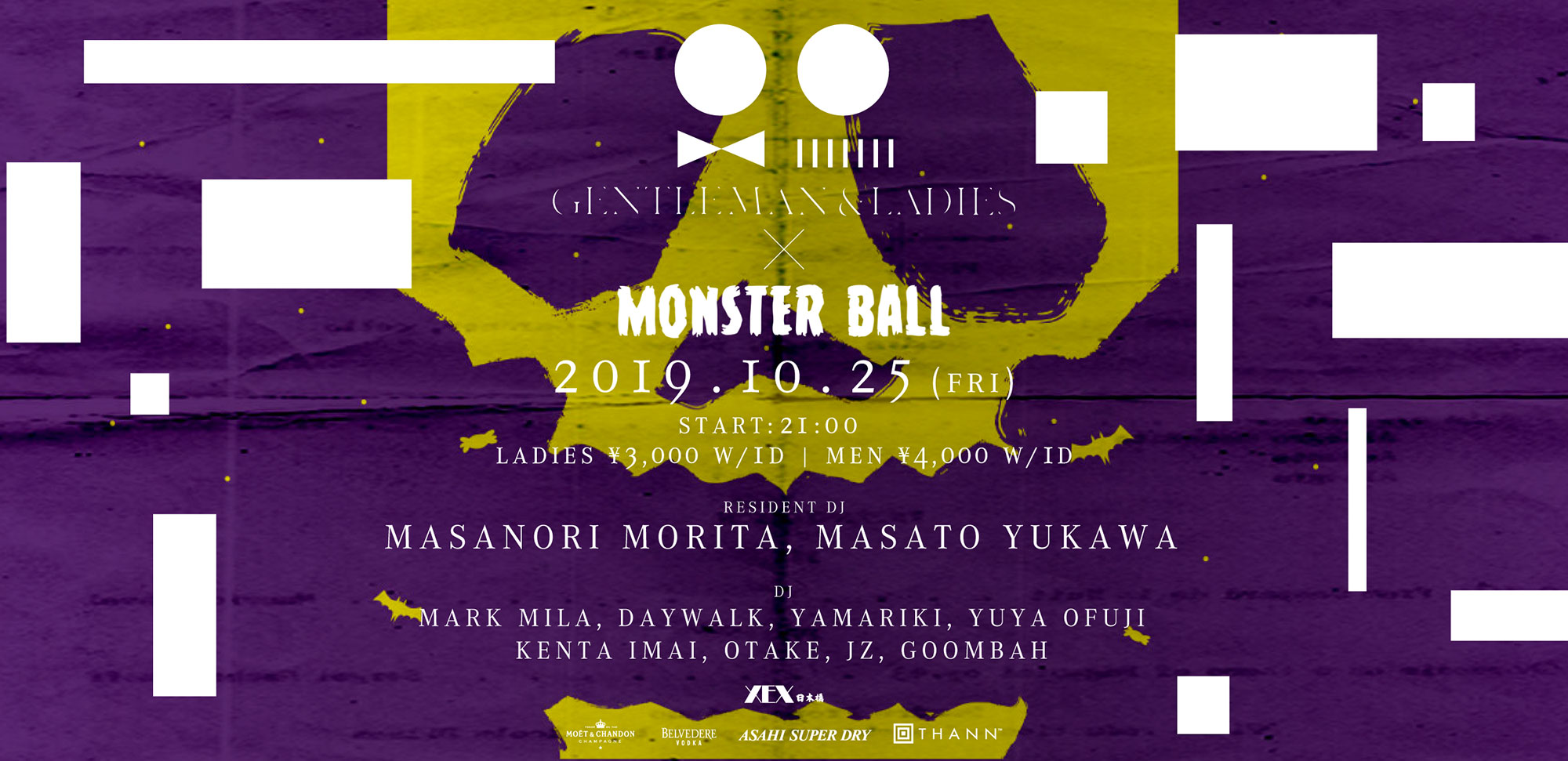 GENTLEMAN&LADIES x Tokyo Monster Ball