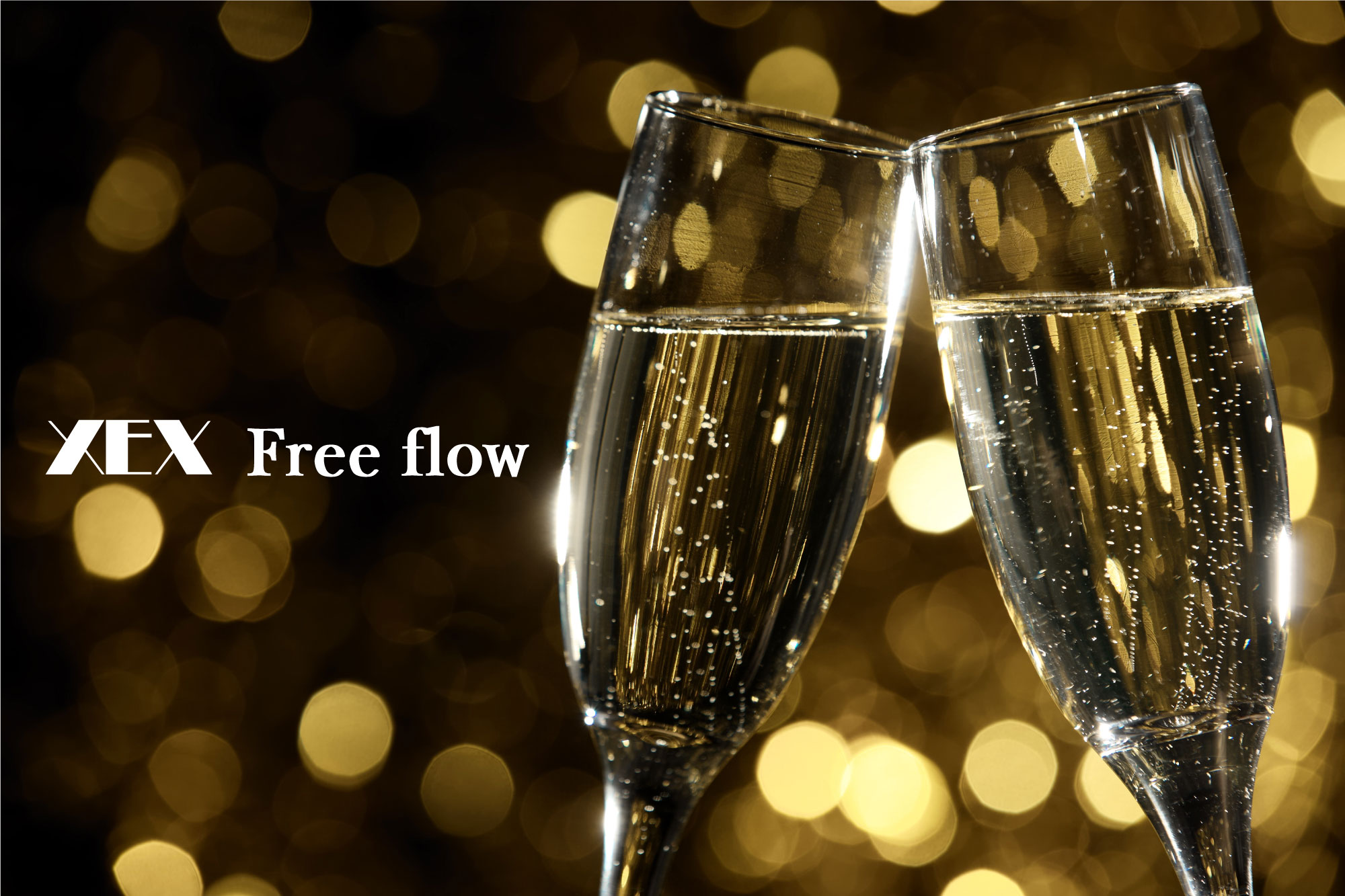 XEX champagne free flow