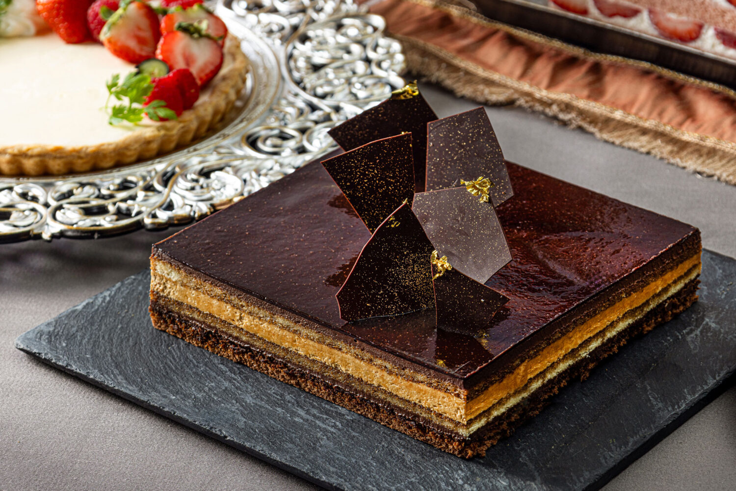 ビターチョコレートとコーヒーの香りの「オペラ」