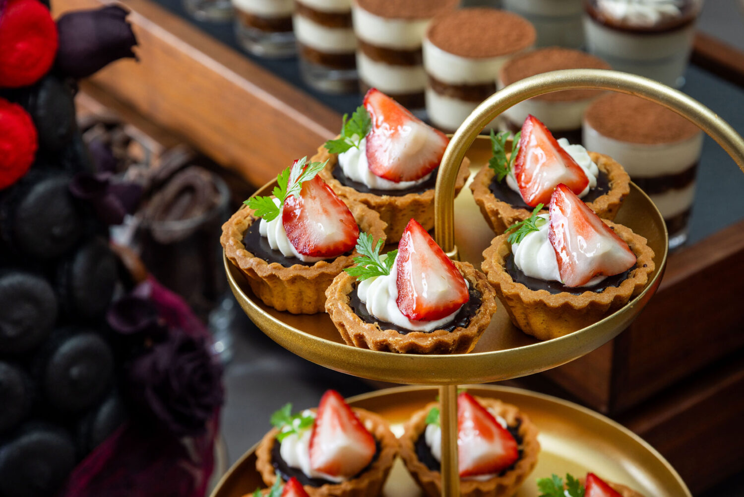 苺チョコタルト